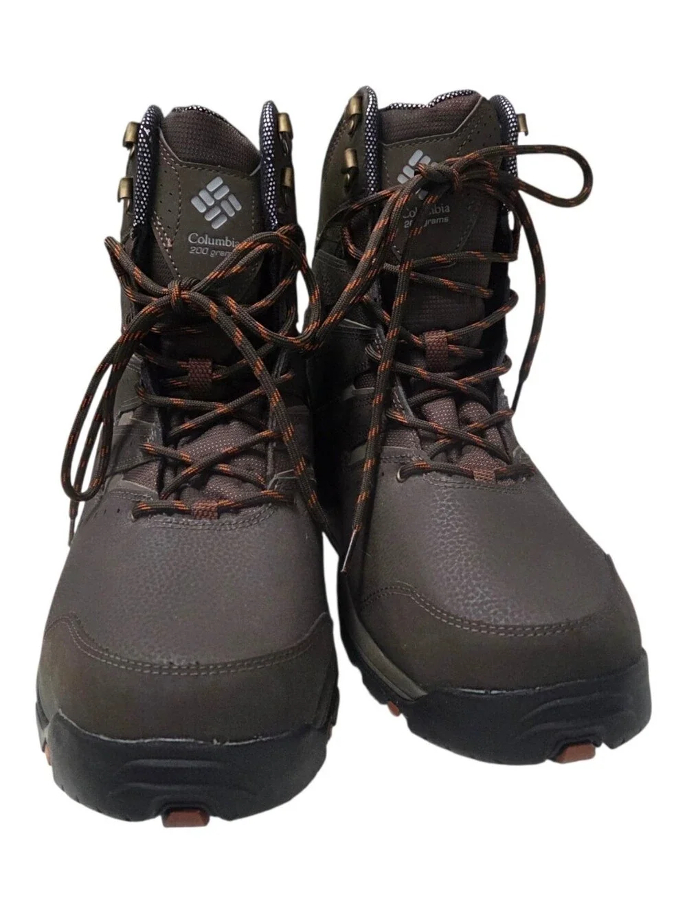 Columbia Men's Gunnison II Omni-Heat Hiking Snow Boots Brown Size 14 Wide.